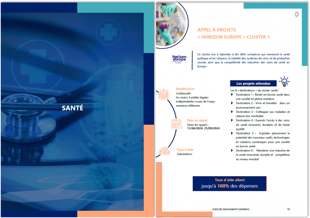 Guide des financements européens Guide des financements européens
