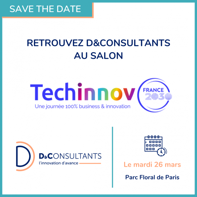 Retrouvez nos experts en innovation au salon Techinnov