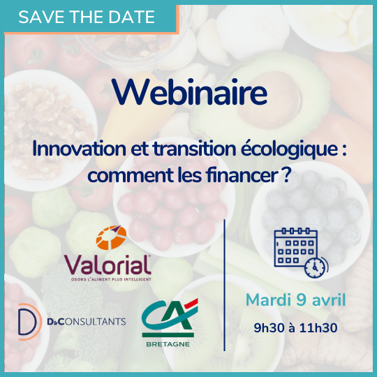 Webinaire : Innovation et transition écologique : comment les financer ?