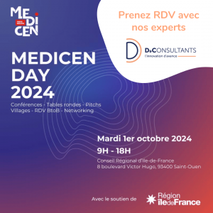 Medicen Day 2024 – D&Consultants expert en stratégie et financement de l’innovation Medicen Day 2024 – D&Consultants expert en stratégie et financement de l’innovation