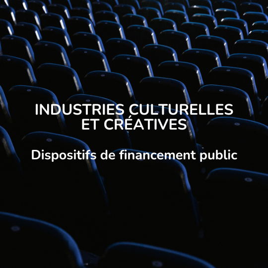 Industries culturelles et créatives (ICC)